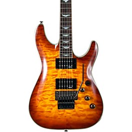 Blemished Schecter Guitar Research Omen Extreme-6 FR Electric Guitar Level 2 Vintage Sunburst 197881098544