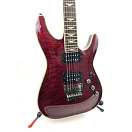 Used Schecter Guitar Research Omen Extreme 6 Floyd Rose Solid Body Electric Guitar