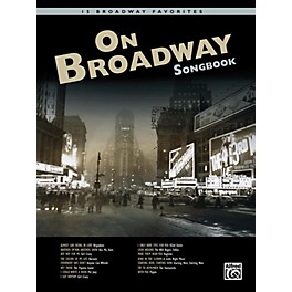 Alfred On Broadway Songbook Book & CD
