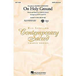 Hal Leonard On Holy Ground ShowTrax CD by Barbra Streisand Arranged by John Leavitt
