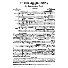 Novello On the Underground Set 2 (The Strange and the Exotic) SATB Written by Robert Herrick