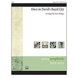 Alfred Once in Royal David's City Concert Band Grade 2