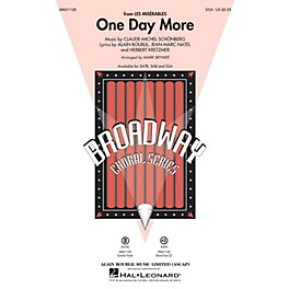 Hal Leonard One Day More (from Les Misérables) SSA arranged by Mark Brymer