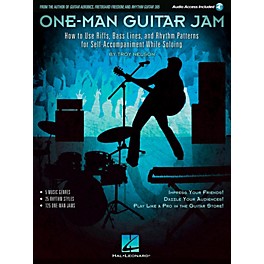 Hal Leonard One-Man Guitar Jam Book with Online Audio