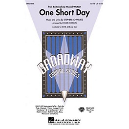Hal Leonard One Short Day (from Wicked) SSA Arranged by Roger Emerson
