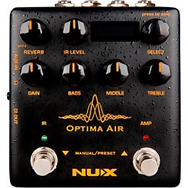 Open Box NUX Optima Air Acoustic Guitar Simulator Pedal
