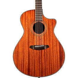 Restock Breedlove Organic Collection Wildwood Concerto Cutaway CE Acoustic-Electric Guitar Natural