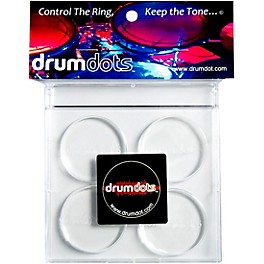 drumdots Original Drum Dampeners, 4-Pack