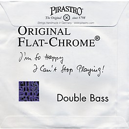 Pirastro Original Flat Chrome Bass Strings
