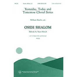 Transcontinental Music Oseh Shalom SATB arranged by William Sharlin