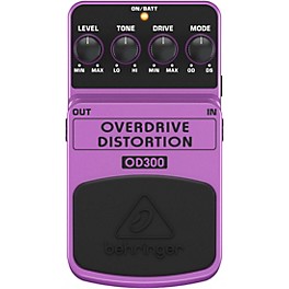 Behringer Overdrive/Distortion OD300 Guitar Effects Pedal