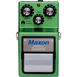 Open Box Maxon Overdrive Guitar Effects Pedal Level 1 Green