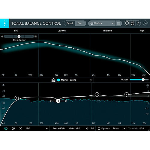 how to adjust default settings izotope ozone 8