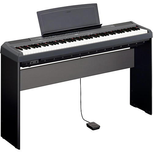 Yamaha P-115 88-Key Weighted Action Digital Piano with L85 Wood ...