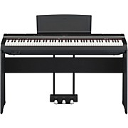 P-125A Digital Piano With Wooden Stand and LP-1 Pedal Unit Black