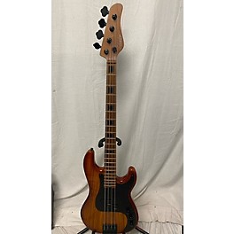 Used Schecter Guitar Research P-4 Exotic Electric Bass Guitar