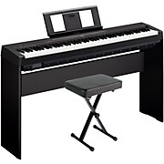P-45LXB Digital Piano With Stand and Bench Black