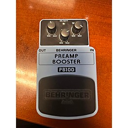Used Behringer PB100 Preamp Booster Effect Pedal