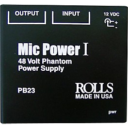 Open Box Rolls PB23 Phantom Power Adapter