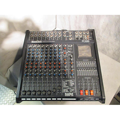Used SoundTech PC830 Powered Mixer Guitar Center