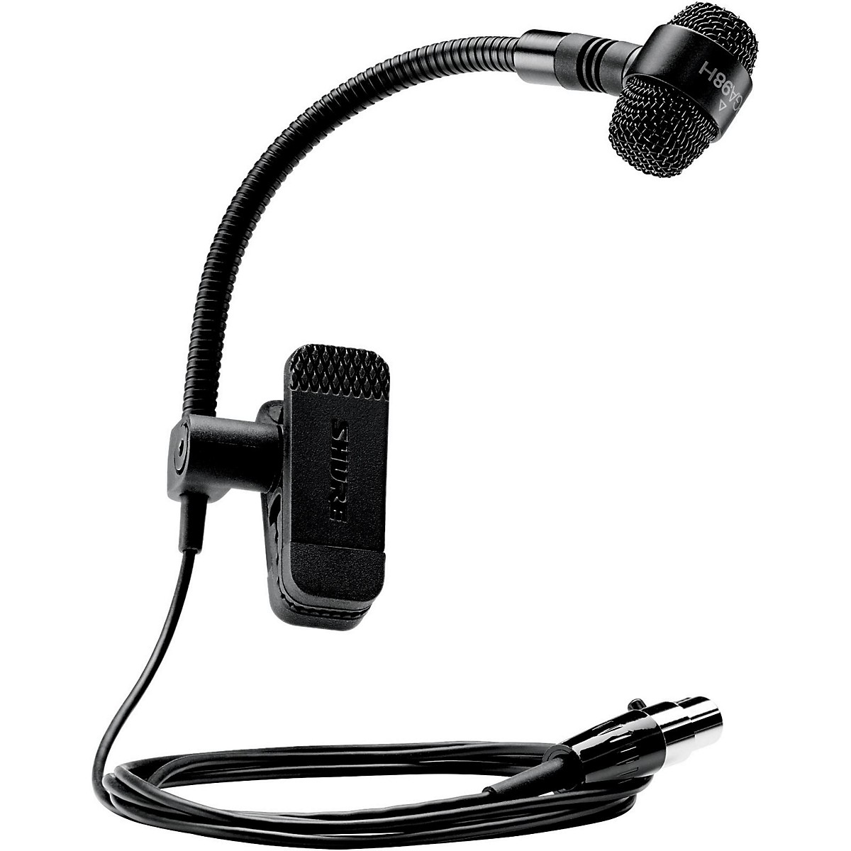Shure PGA98HTQG Cardioid Condenser Gooseneck Instrument Microphone with TA4F Wireless System
