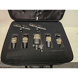 Used Electro-Voice PL DK7 Seven-Piece Drum Microphone Package Condenser Microphone