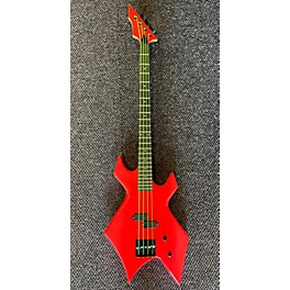 Used B.C. Rich PLATINUM SERIES WARLOCK BASS Electric Bass Guitar