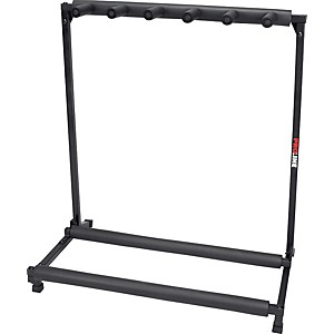 Proline PLMS5 5-Guitar Folding Stand Black 