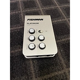 Used Fishman PLT301 PLATINUM PREAMP Guitar Preamp