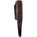 LM Products PM-8 Premier Suede Guitar Strap Brown