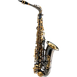 Blemished P. Mauriat PMXA-67RBX 20th Anniversary Special Edition Alto Saxophone Outfit Level 2 Black Nickel Plated, Gold L...