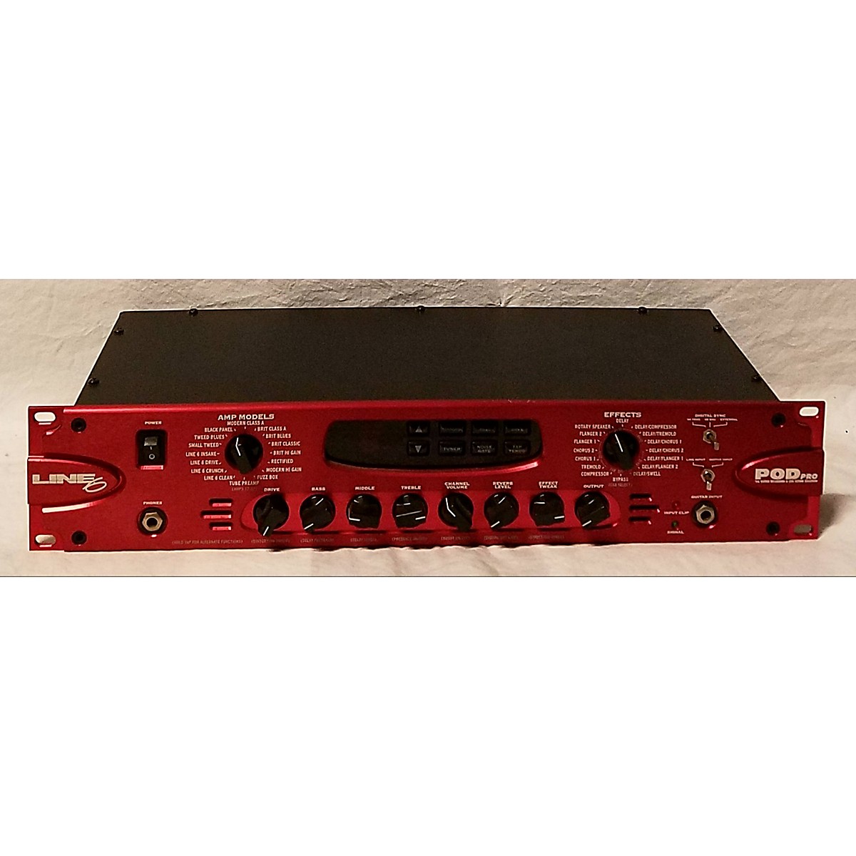 Used Line 6 POD Pro Rackmount Effect Processor Guitar Center