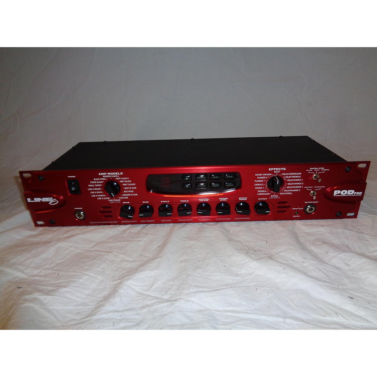 Used Line 6 POD Pro Rackmount Effect Processor Guitar Center