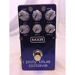 Used MXR POLY BLUE OCTAVE Effect Pedal