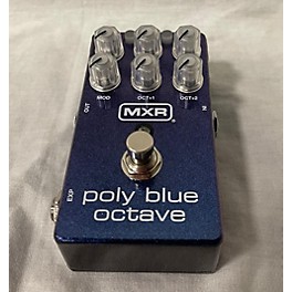 Used MXR POLY BLUE OCTAVE Effect Pedal