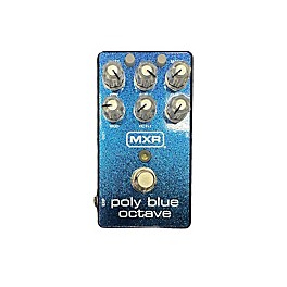 Used MXR POLY BLUE OCTAVE Effect Pedal