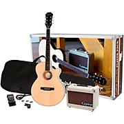 PR-4E Acoustic-Electric Guitar Player Pack Natural