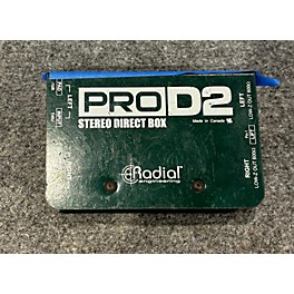 Used Radial Engineering PRO D2 STEREO D.I. Direct Box