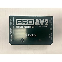 Used Radial Engineering PROAV2 Stereo Direct Box Audio Converter