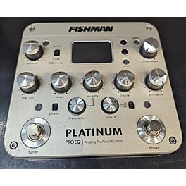 Used Fishman PROPLT101 Platinum EQ Pre With DI Acoustic Guitar Pickup