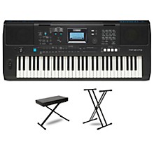 Yamaha PSR-E483 High-Level Portable Keyboard Package