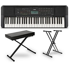 Yamaha PSRE283 61-Key Portable Keyboard Essentials Bundle