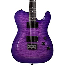 Schecter Guitar Research PT Classic Electric Guitar Purple Burst