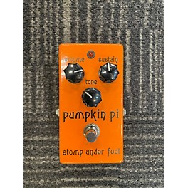 Used Stomp Under Foot PUMPKIN PI Effect Pedal