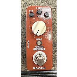 Used Mooer PURE OCTAVE Effect Pedal