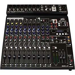 Open Box Peavey PV 14 AT mixer with Autotune Level 1