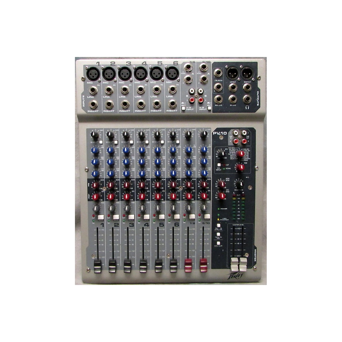 Used Peavey PV10 Unpowered Mixer Guitar Center