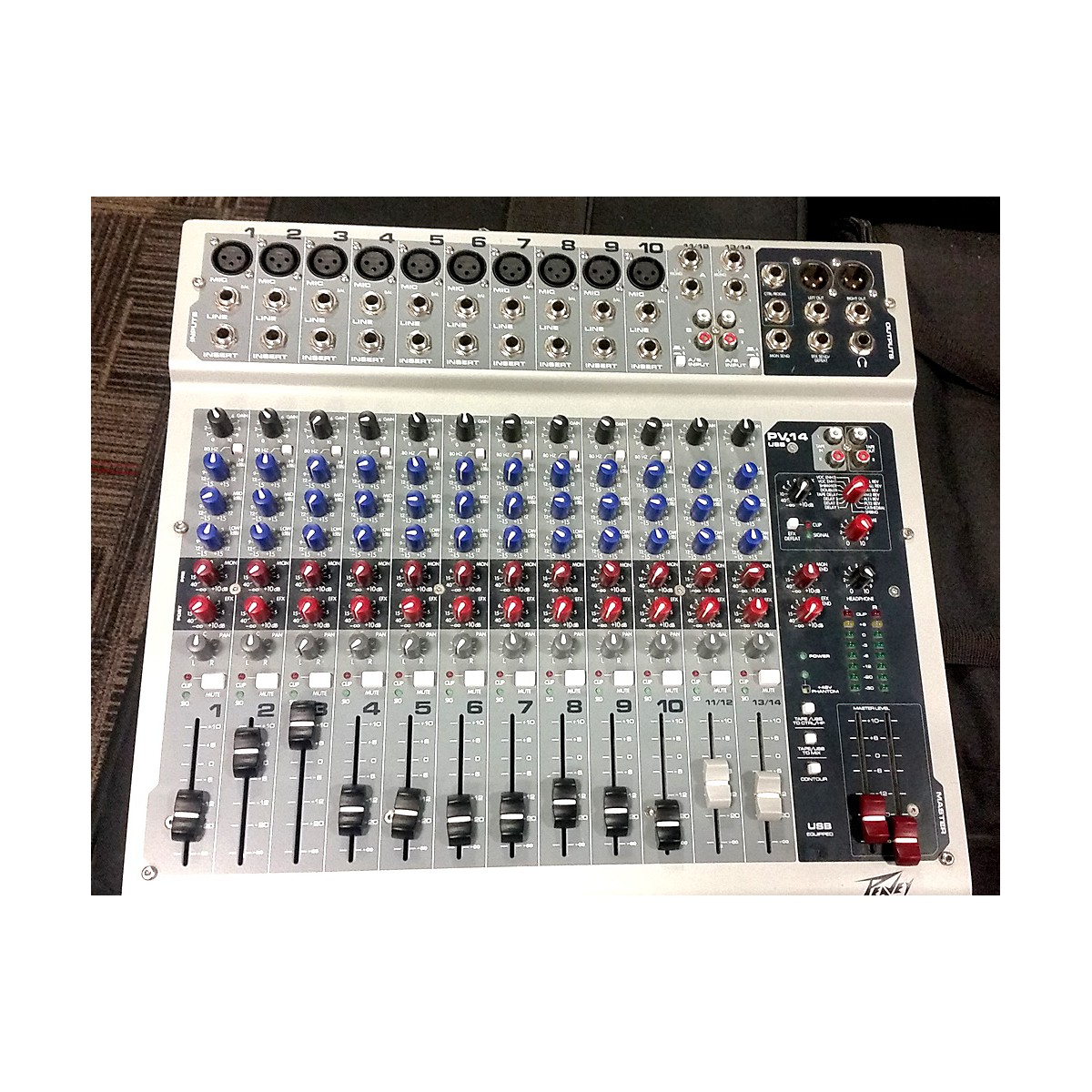 Used Peavey PV14 Unpowered Mixer Guitar Center