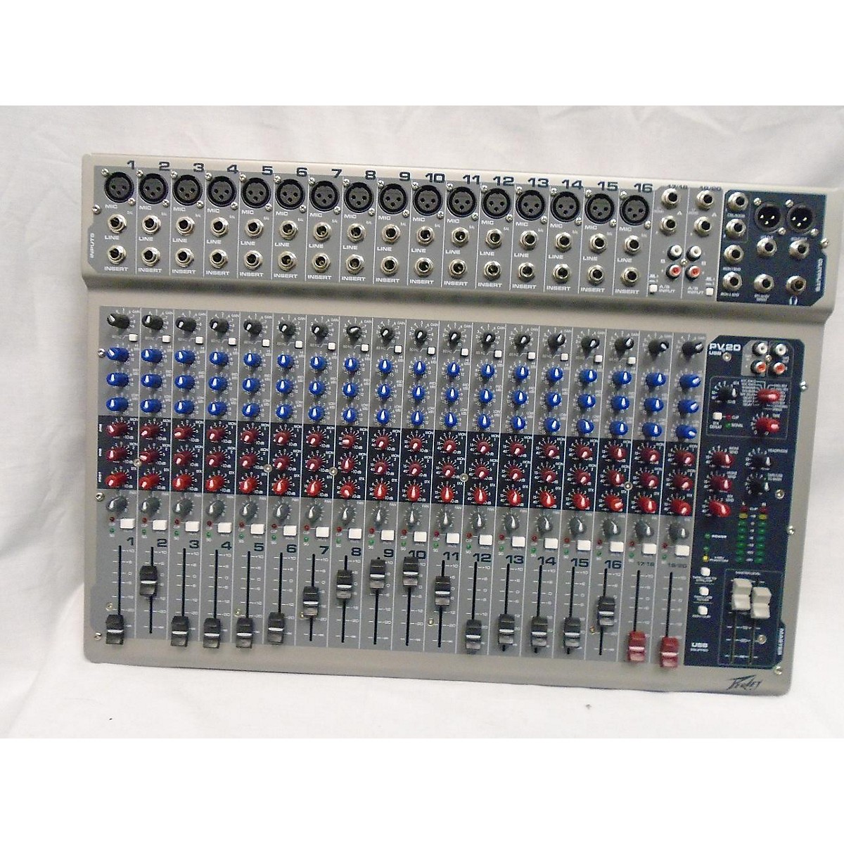 Used Peavey PV20 Unpowered Mixer Guitar Center