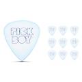 Pick Boy Pacman Logo Polyacetal Raindrop Guitar Picks 1.20 mm 10 Pack